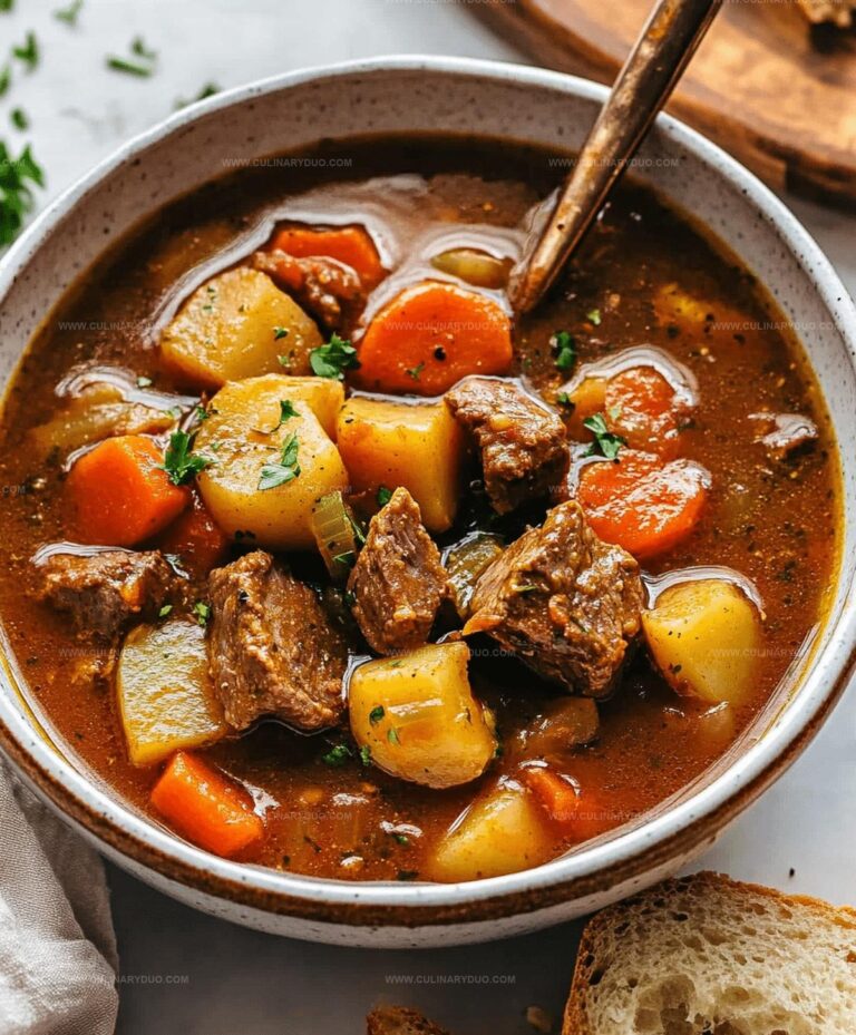 Old Fashioned Beef Stew Recipe