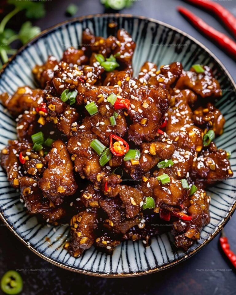 Sizzling Asian-Style Crispy Chili Beef Recipe