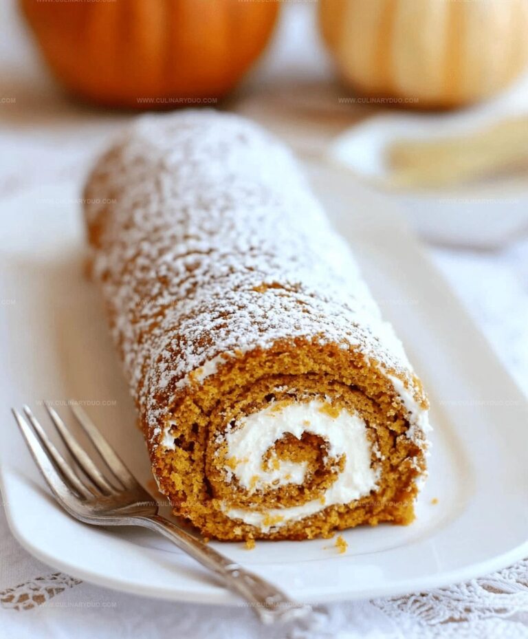 Classic Pumpkin Roll Recipe
