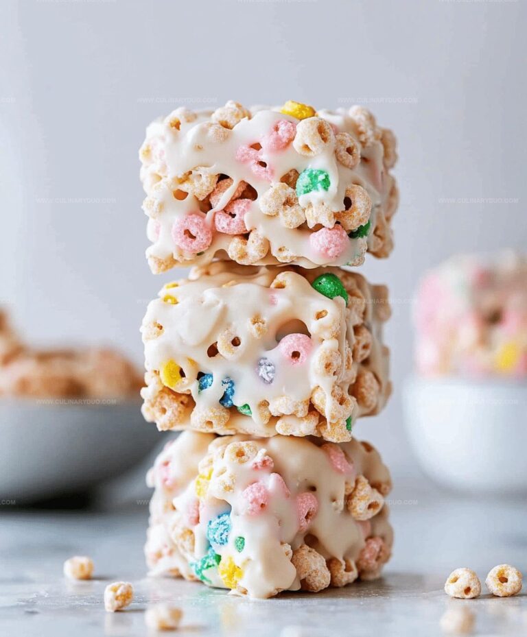 White Chocolate Lucky Charms Treats Recipe