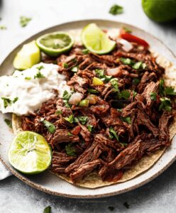 Slow Cooker Beef Machaca Recipe