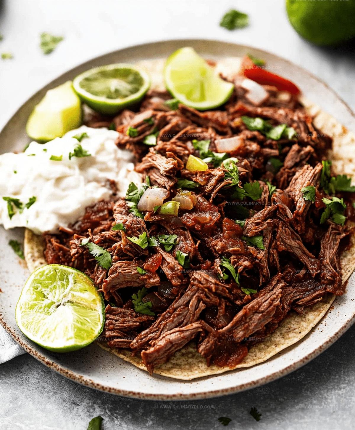 Slow Cooker Beef Machaca Recipe