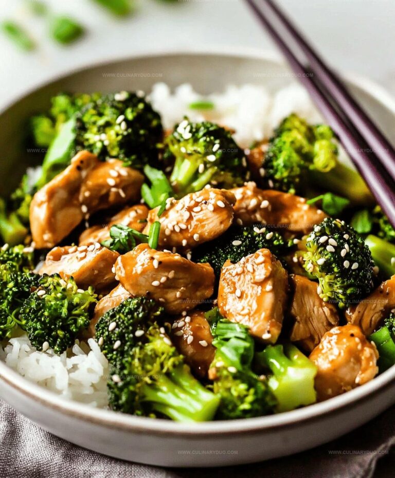 Healthy Chicken And Broccoli Stir Fry Recipe