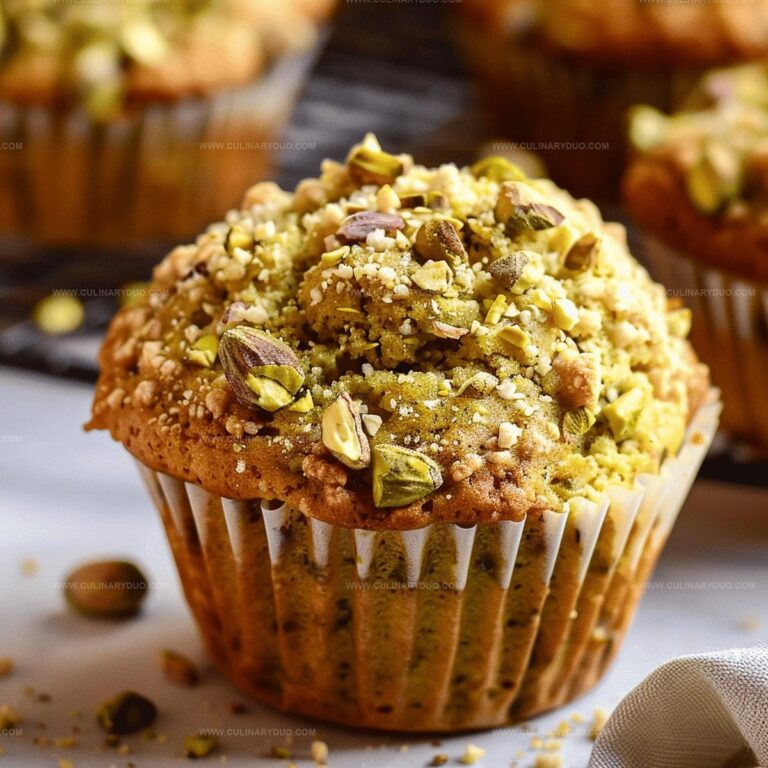 Pistachio Muffins Recipe