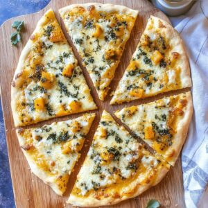 5-Ingredient Pumpkin And Gouda Pizza Recipe
