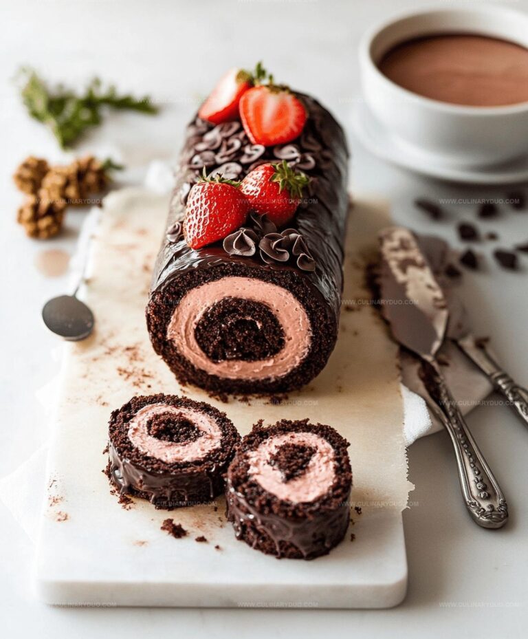 Chocolate Cake Roll Recipe