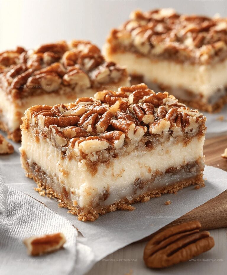Pecan Pie Cheesecake Bars Recipe