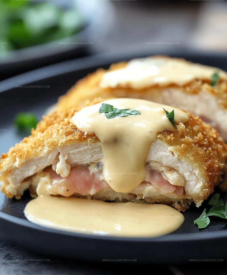 Creamy Chicken Cordon Bleu Recipe