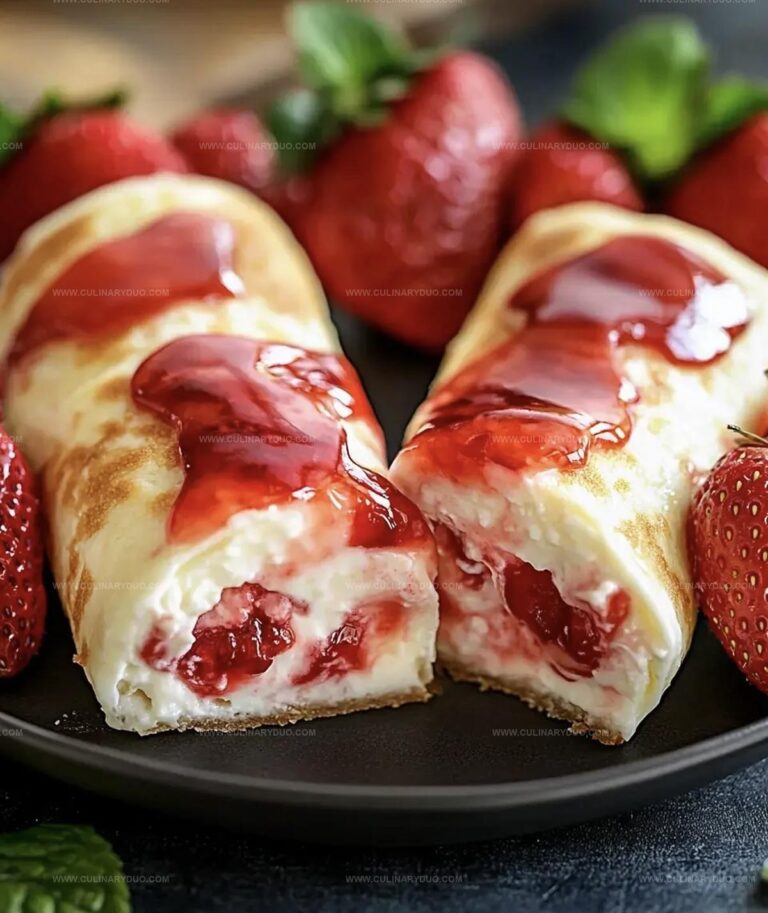 Strawberry Cheesecake Chimichangas Recipe
