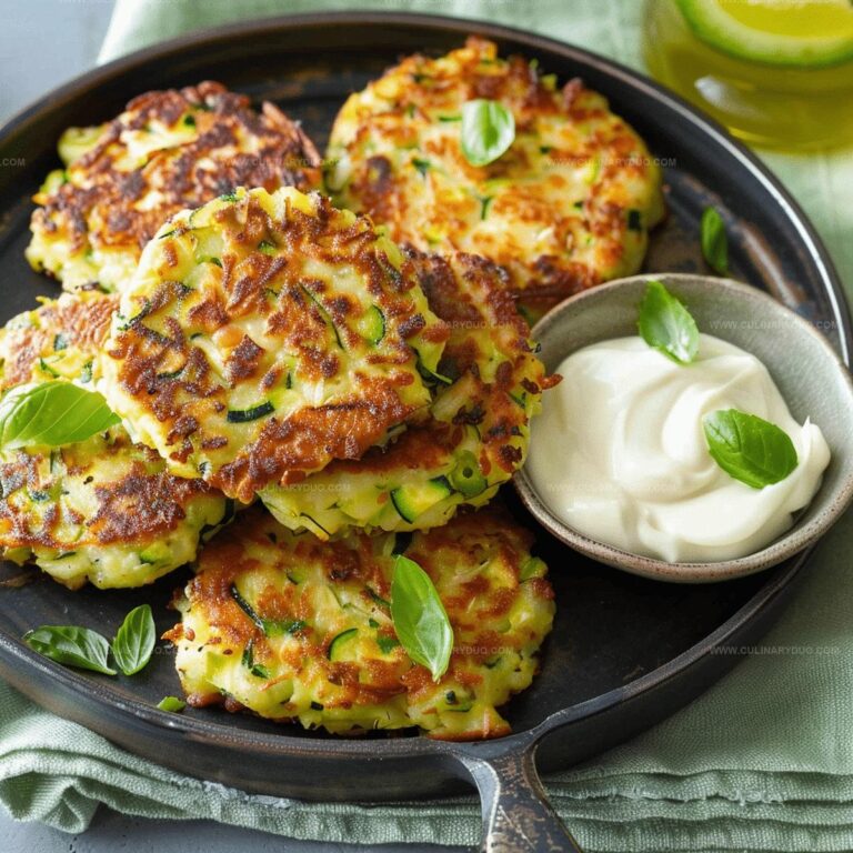 Zucchini Patties Recipe