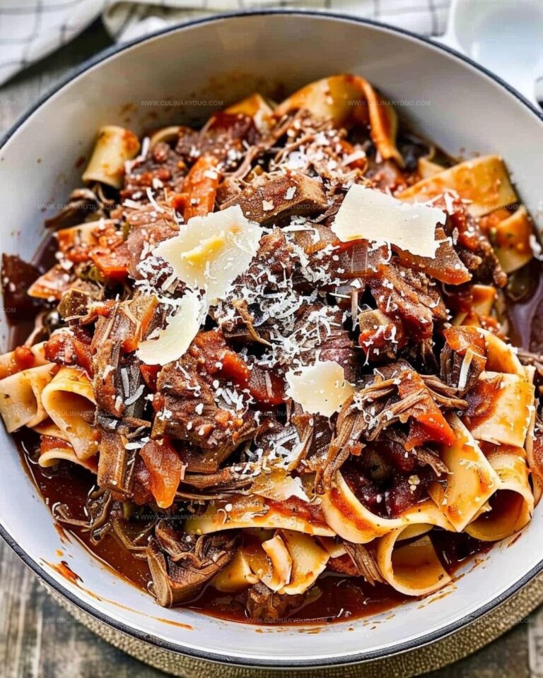 Short Rib Ragu Recipe