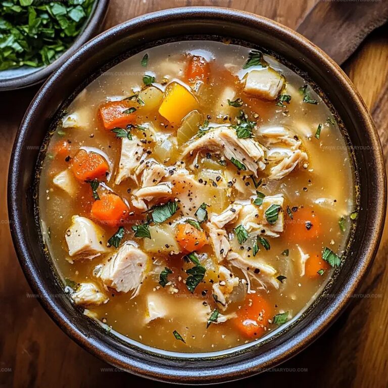 Leftover Turkey Soup Recipe