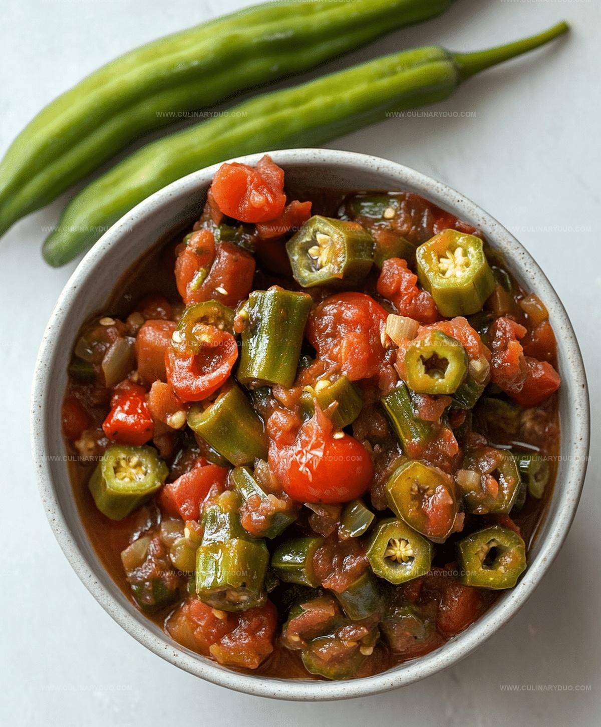 Stewed Okra And Tomatoes Recipe