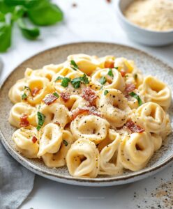 Tortellini Carbonara Recipe