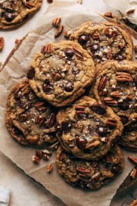 Butter Pecan Chocolate Chip Cookies Recipe