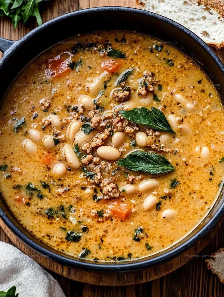 Tuscan White Bean Soup Recipe