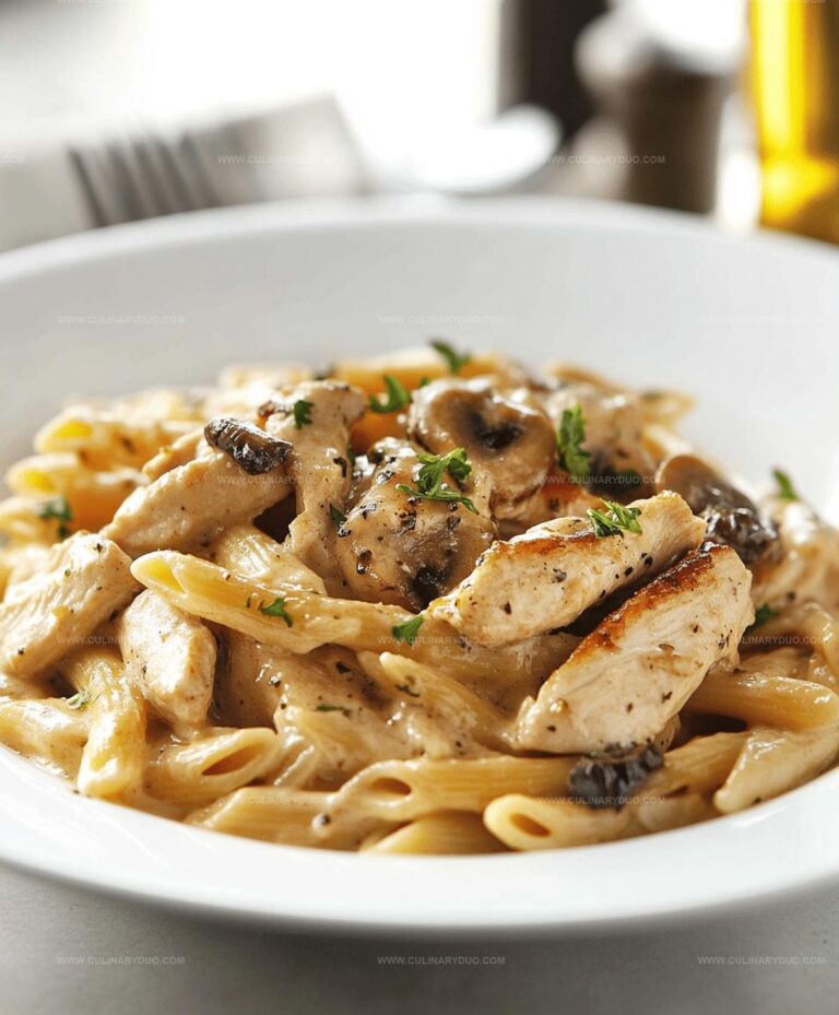 Chicken Marsala Pasta Recipe
