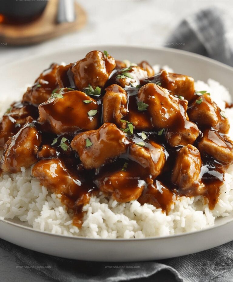 Easy Bourbon Chicken Recipe