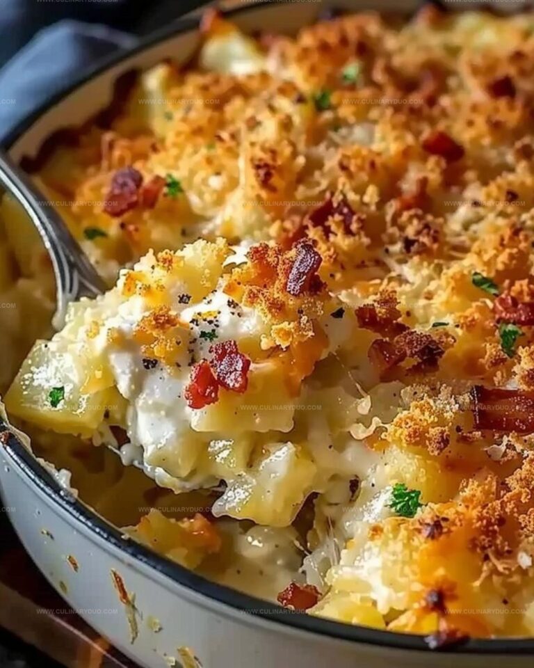 Cheesy Hash Brown Potato Bake Recipe