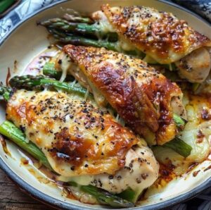 Asparagus Stuffed Chicken Breast Recipe
