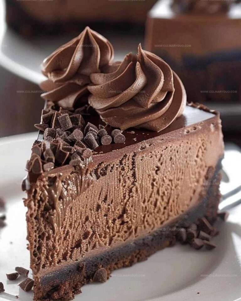 Triple Chocolate Cheesecake Recipe