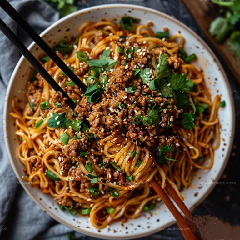 Better Than Takeout Dan Dan Noodles Recipe