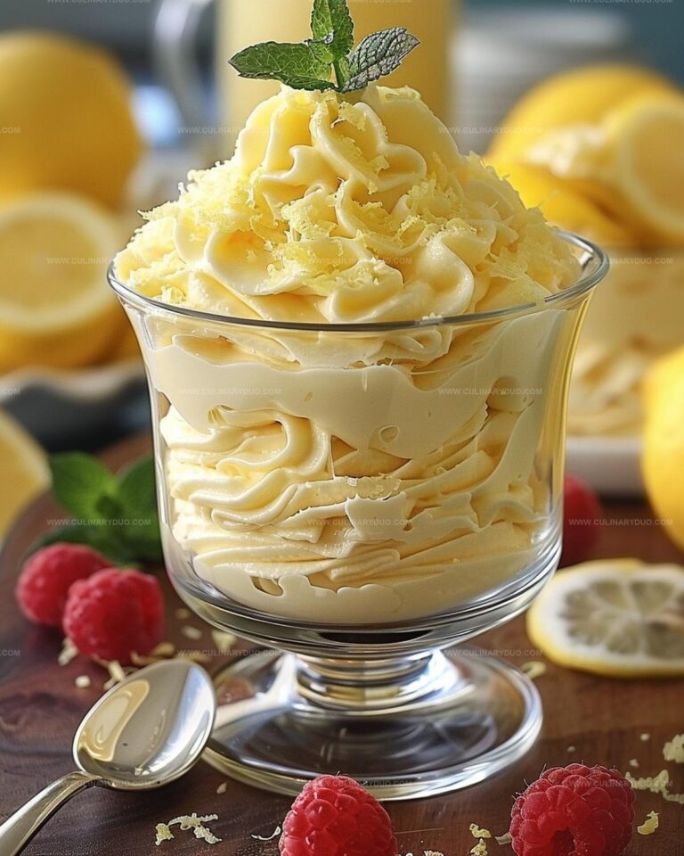 Lemon Cheesecake Mousse Recipe