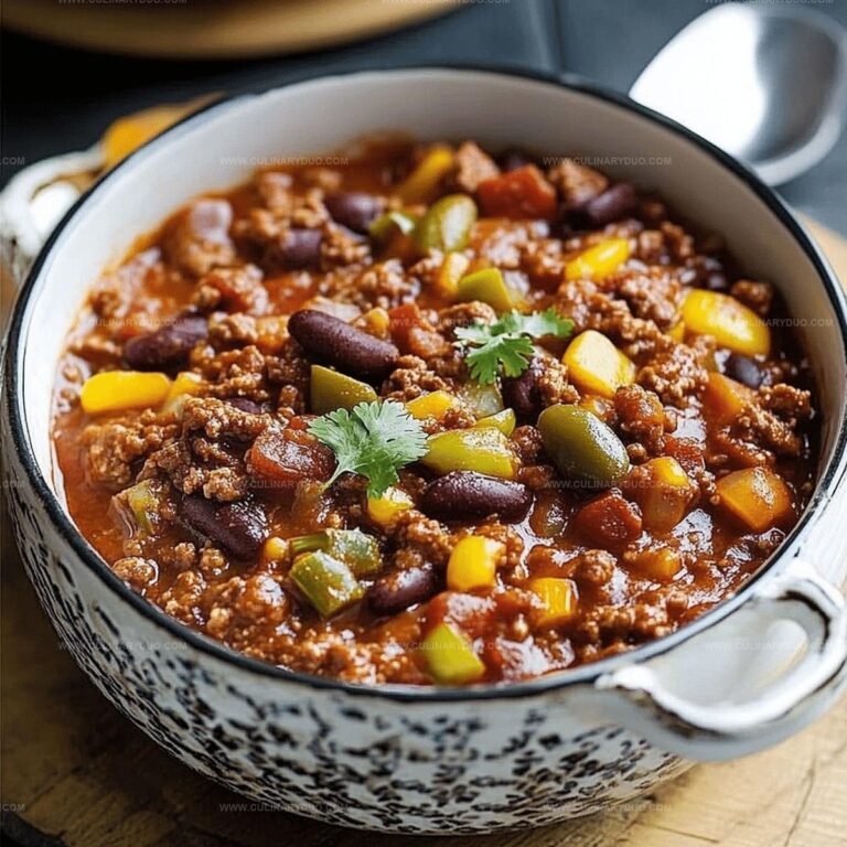 Easy Slow Cooker Chilli Con Carne Recipe