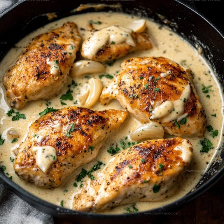 Creamy Garlic Chicken Recipe