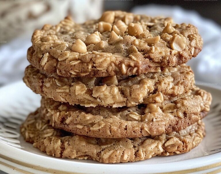 Peanut Butter Oatmeal Cookies Recipe