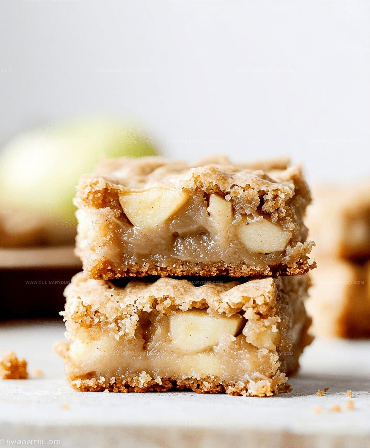 Brown Butter Apple Blondies Recipe