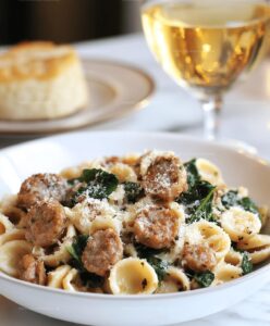 Orecchiette With Sausage And Spinach Recipe