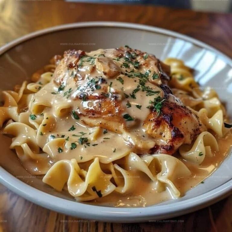 Chicken with Buttered Noodles Recipe