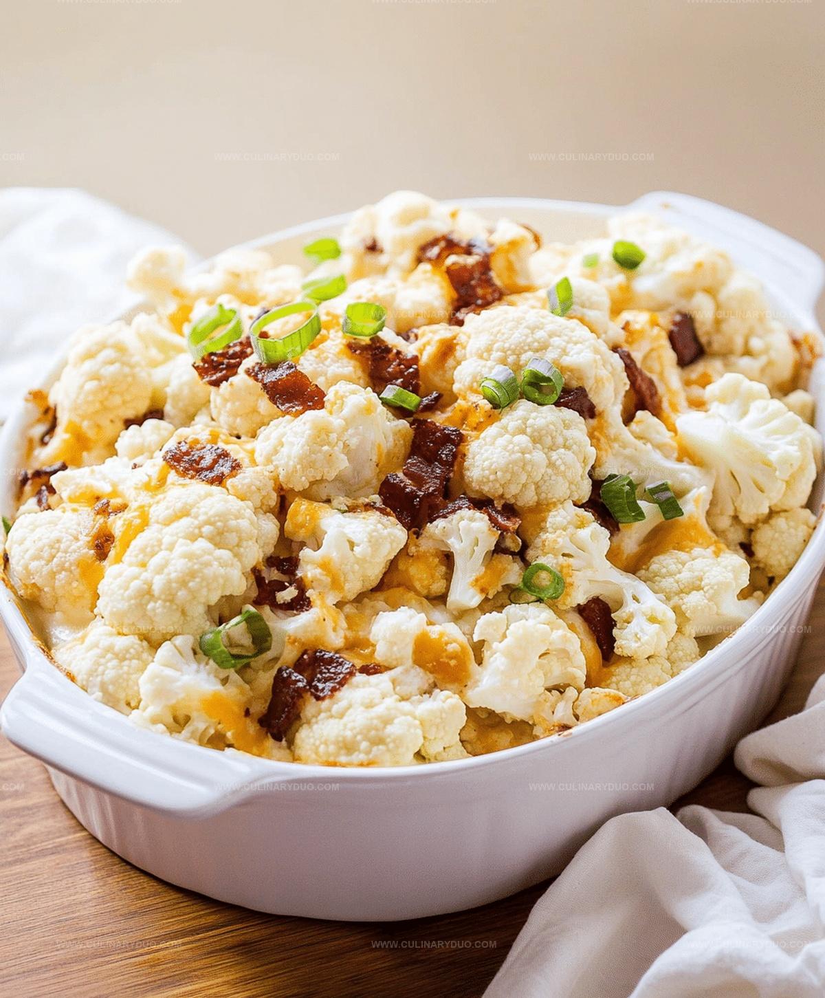 Loaded Cauliflower Casserole Recipe