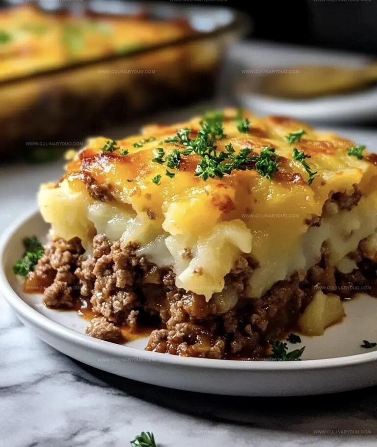 Loaded Potato Meatloaf Casseroles Recipe