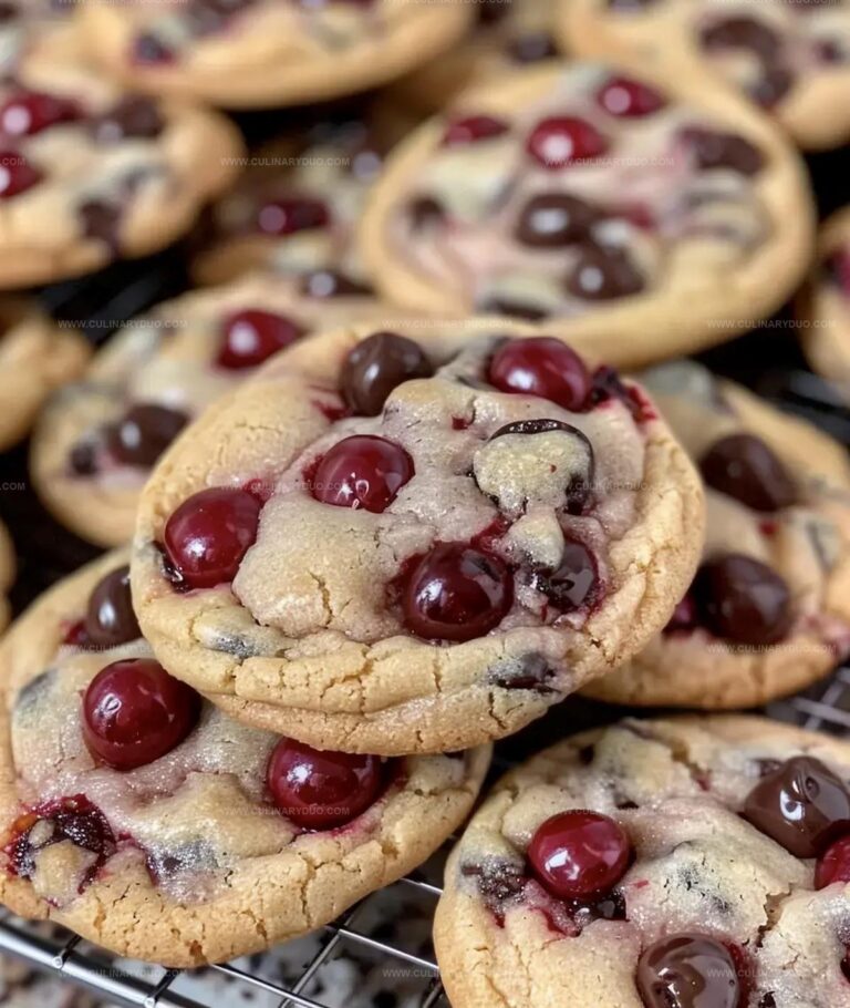 Maraschino Cherry Chocolate Chip Cookies Recipe