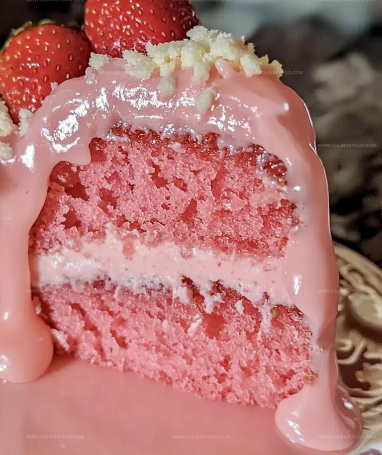Barbie Pink Strawberry Cake Recipe