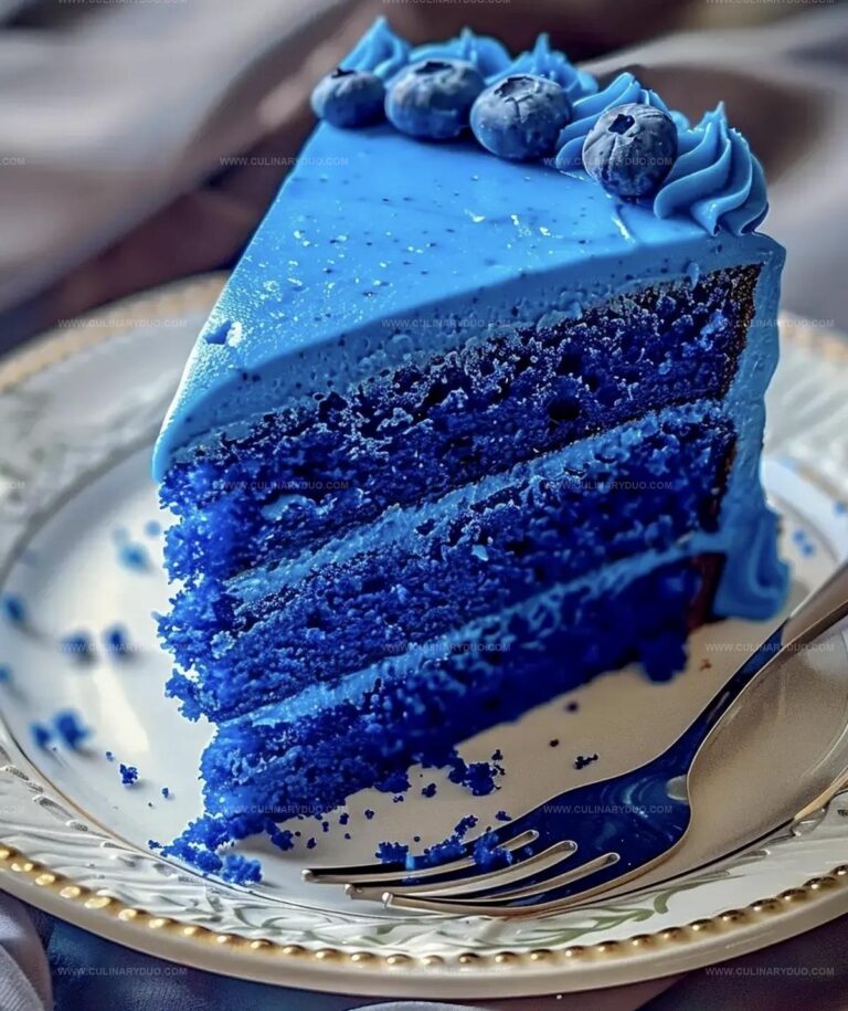 Blue Velvet Cake Recipe