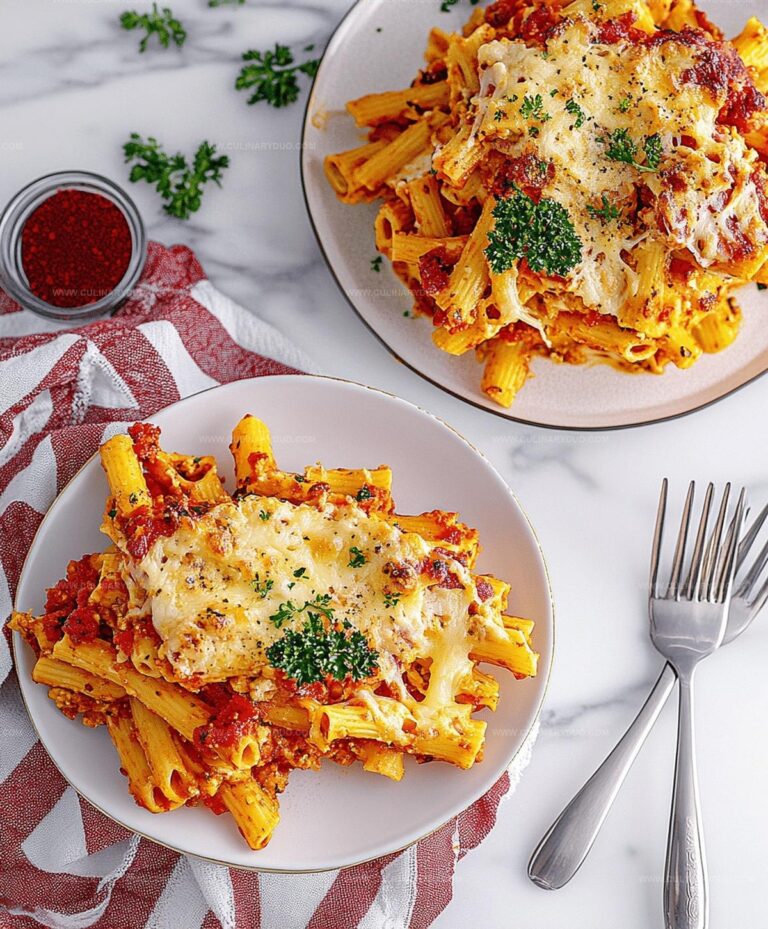 Million Dollar Baked Ziti Recipe