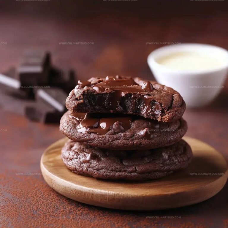 Chocolate Fudge Cookies Recipe