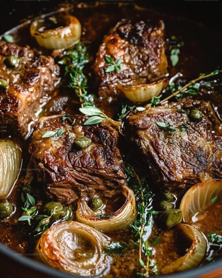 Belgian-Style Slow-Cooked Beef Stew Recipe