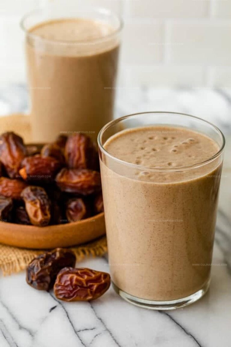 Date Shake with Bananas and Peanut Butter Recipe
