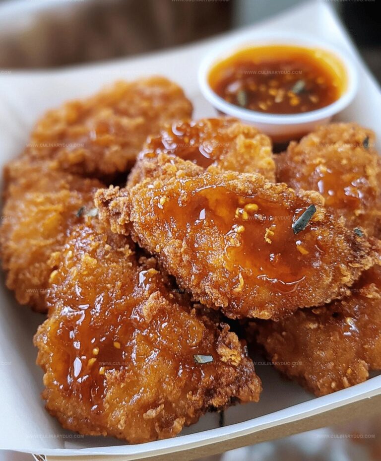 Baked Crunchy Hot Honey Chicken Recipe