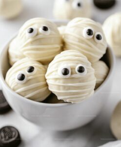 Mummy Oreo Balls Recipe