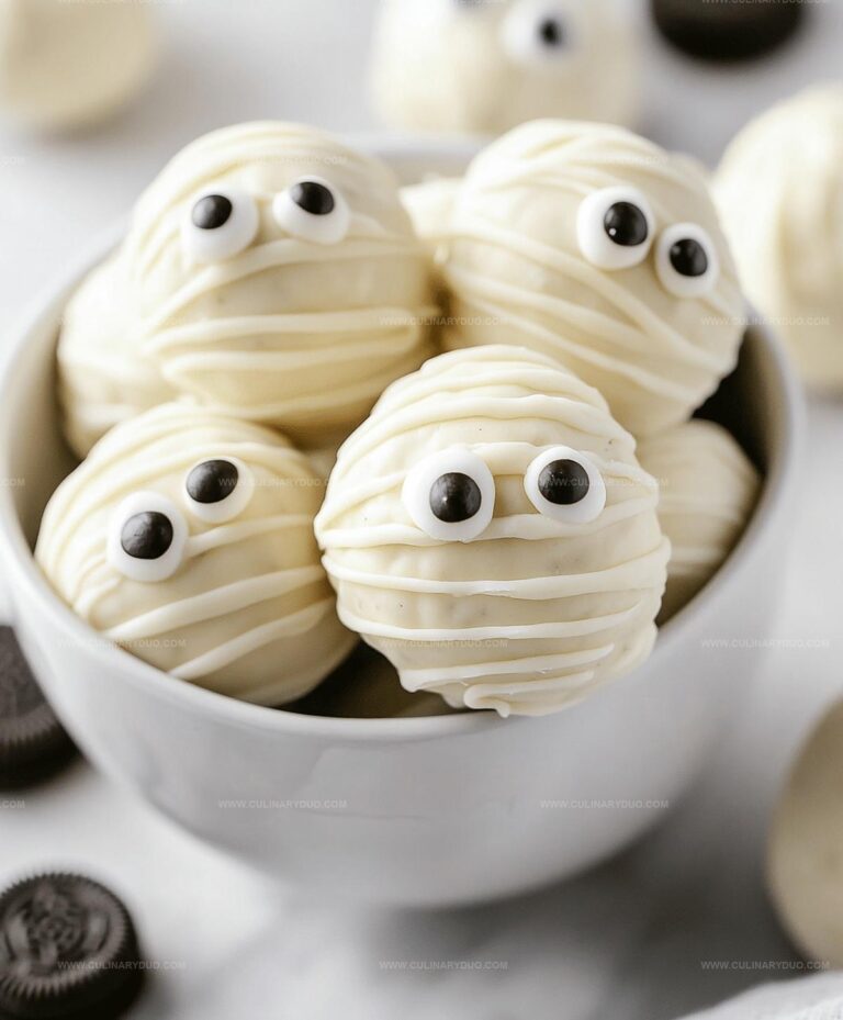 Mummy Oreo Balls Recipe