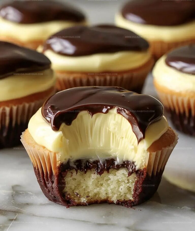 Boston Cream Pie Cupcakes Recipe