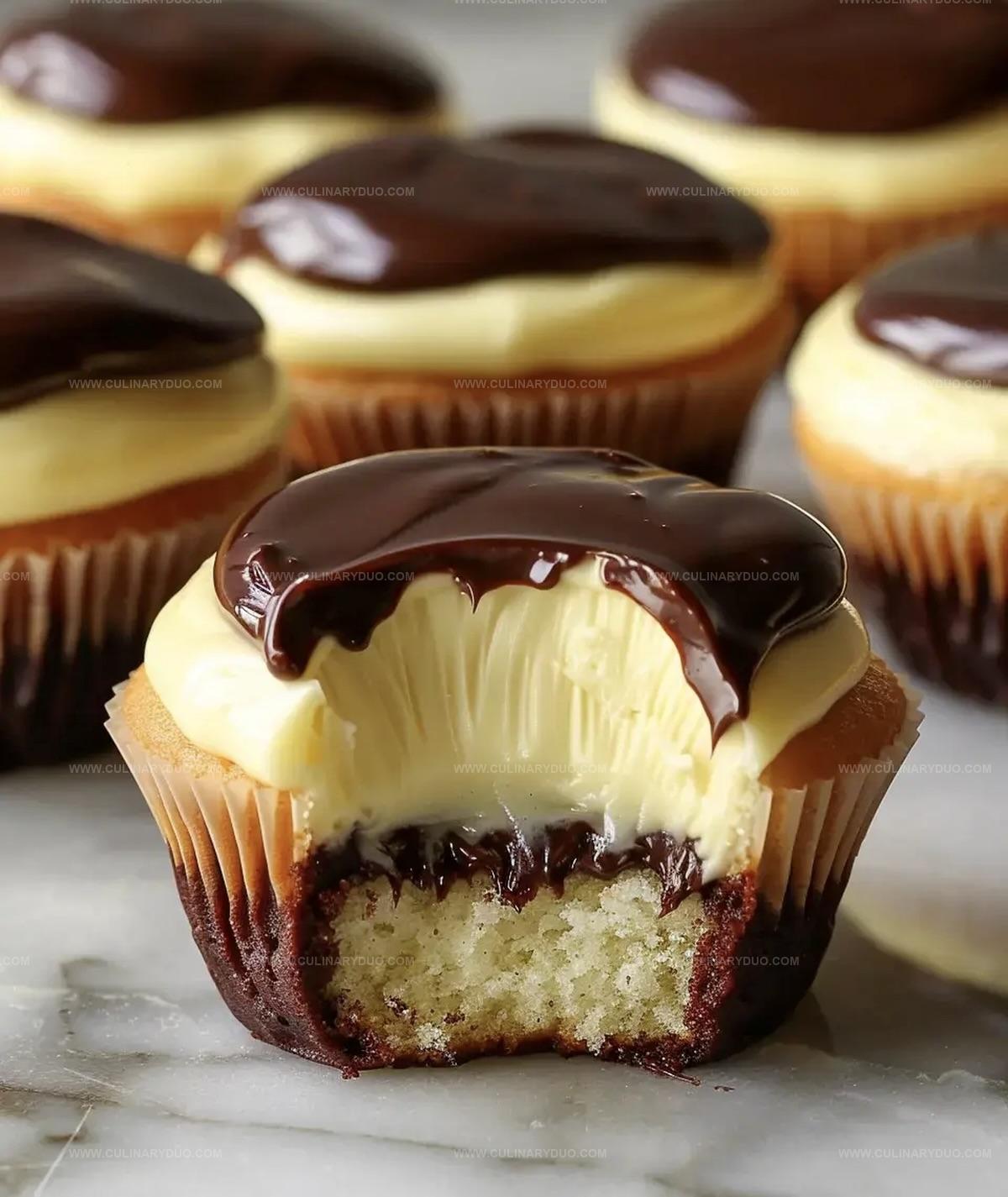 Boston Cream Pie Cupcakes Recipe