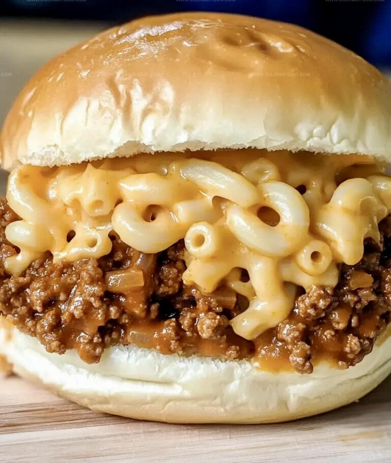 Mac Cheese Sloppy Joes Recipe