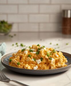 Buffalo Chicken And Cheddar Rice Recipe