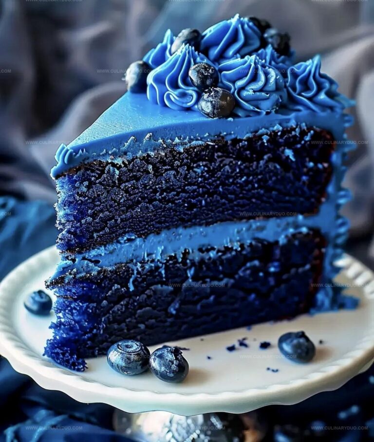 Divine Blue Velvet Cake Recipe